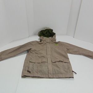 The North Face Houndstooth Hyvent Coat 